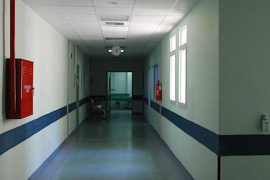 Ξεπάγιασαν ασθενείς και συνοδοί τους στο Νοσοκομείο Μυτιλήνης