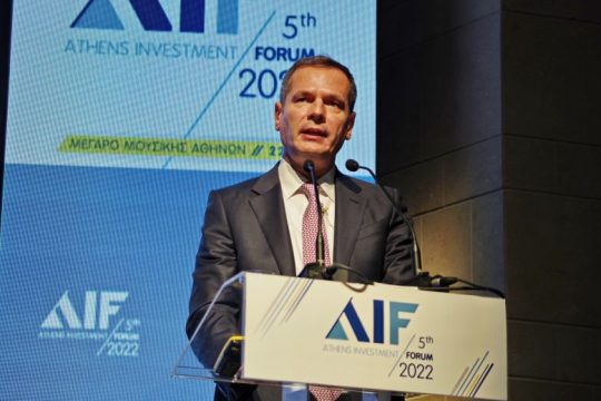 Μάνος Μανουσάκης (ΑΔΜΗΕ) στο 5ο Athens Investment Forum: Δεν μπορούν να υπάρξουν ΑΠΕ χωρίς δίκτυα
