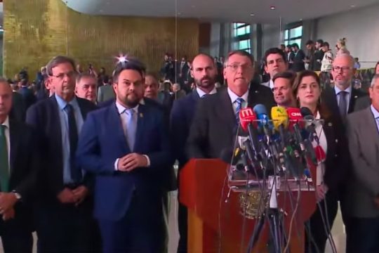 Ο Μπολσονάρο μίλησε, αλλά ξέχασε τη λέξη «ήττα»