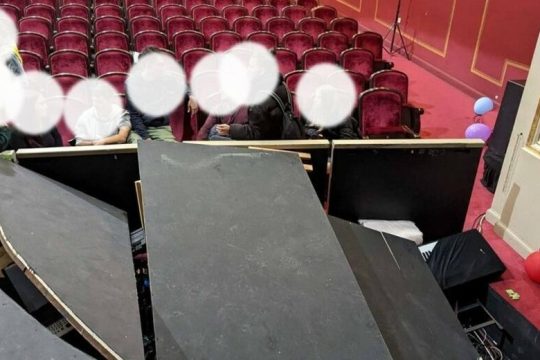 Ατύχημα στο Δημοτικό Θέατρο του Πειραιά