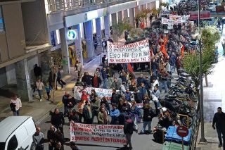 Χιλιάδες στους δρόμους της Κρήτης