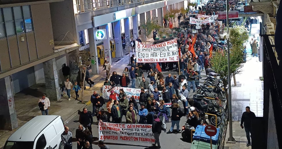 Χιλιάδες στους δρόμους της Κρήτης
