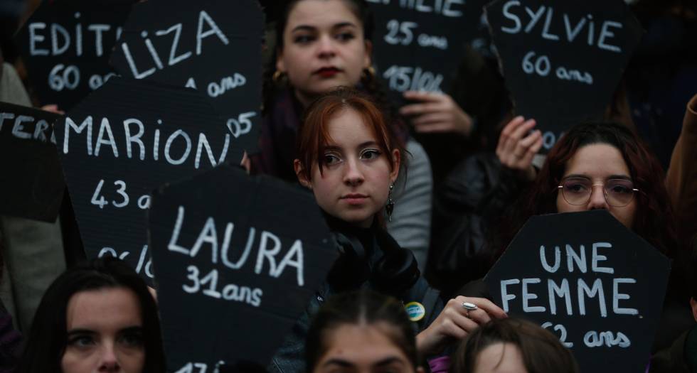 Μαζικές διαδηλώσεις κατά των γυναικοκτονιών στη Γαλλία