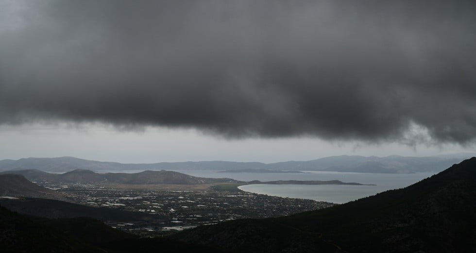 Πού έπεσε η περισσότερη βροχή στην Αττική από το πέρασμα της «EVA»