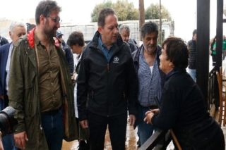 Ψίχουλα, έναν μήνα μετά την καταστροφή