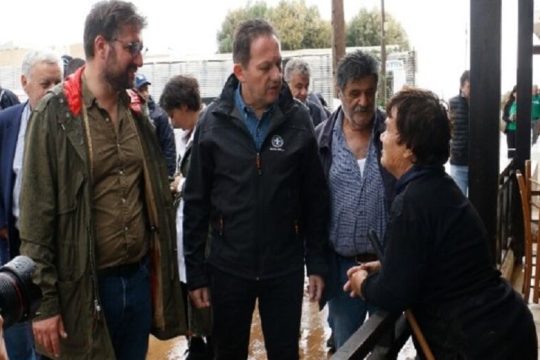 Ψίχουλα, έναν μήνα μετά την καταστροφή
