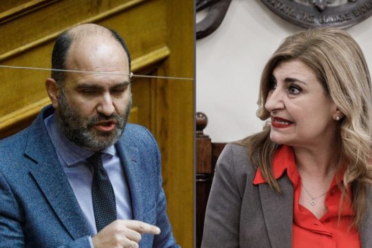 Λιακούλη: «Χυδαία επίθεση» από Μαρκόπουλο με λέξεις «που δεν αρμόζουν» σε βουλευτή