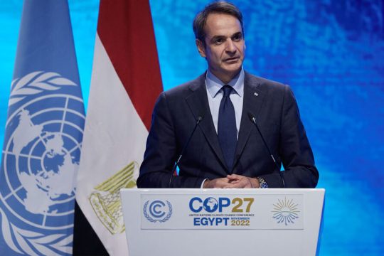 Εκτός κλιματικής πραγματικότητας ο πρωθυπουργός