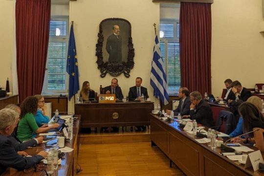 Στην «πρέσα» ο Γεραπετρίτης από την PEGA