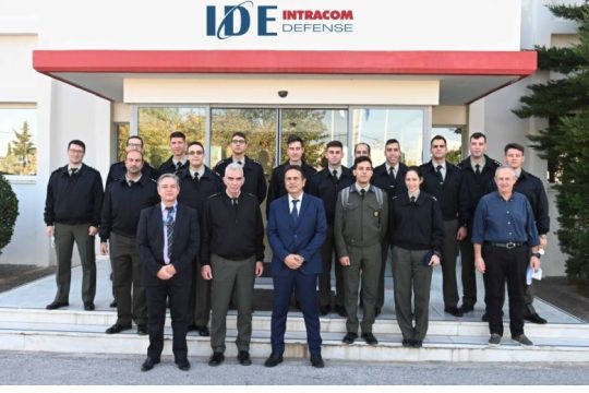 Επίσκεψη της Σχολής Τηλεπικοινωνιών – Ηλεκτρονικών Αξιωματικών Διαβιβάσεων στην IDE