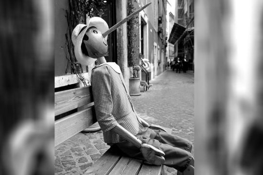 Πινόκιο ο «ιταλικότατος»* (διάλογος με μια νεαρή φίλη)
