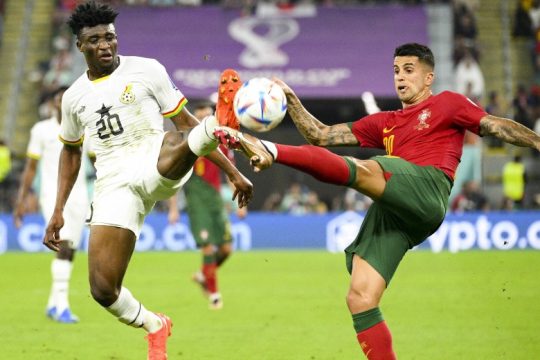 Με οριακή νίκη 3-2 και νέο ρεκόρ Ρονάλντο το Πορτογαλία-Γκάνα