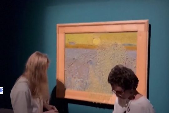 Και ο «Σπορέας» του Βαν Γκογκ στόχος ακτιβιστών για την κλιματική αλλαγή