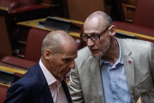 Άρση ασυλίας του βουλευτή Γρηγοριάδη – Βαρουφάκης: Μαύρη μέρα για τον Κοινοβουλευτισμό