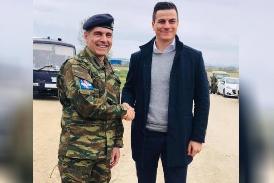 Η θερμή υποδοχή του Mπαρντελά στον Εβρο από την κυβέρνηση
