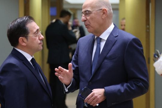 «Καρφιά» Δένδια σε ΝΑΤΟ για τις απειλές Ερντογάν