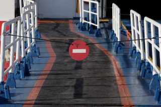 Διαμαρτυρία ναυτεργατών για τα οικογενειακά επιδόματα
