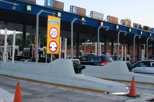 «Ξεκλείδωσαν» οι αυξήσεις στα διόδια κάτω από 12% από τη νέα χρονιά