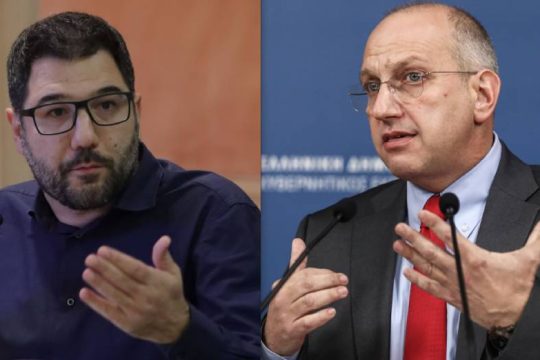 Σκληρή απάντηση Ηλιόπουλου σε Οικονόμου