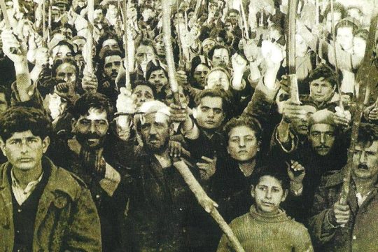 Λέσβος, Δεκέμβρης 1944