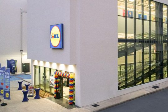 Νέο διώροφο κατάστημα Lidl στον Νέο Κόσμο