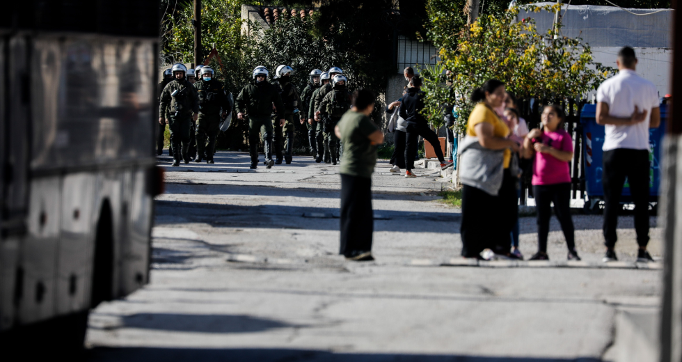 Γειτονιά Ρομά στα Μέγαρα
