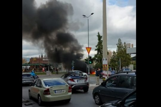 Ένταση στη λεωφόρο Μεσογείων