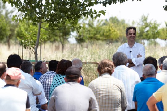 Πού πάνε οι αγροτικές επιδοτήσεις: Από την Κοινωνία της Πληροφορίας στον… Μητσοτάκη