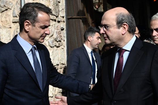 Δεύτερη κοινή εμφάνιση για Μητσοτάκη και Χατζηδάκη μετά τις αποκαλύψεις