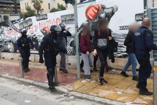 Αυθαίρετες προσαγωγές φοιτητών στον σωρό όλη μέρα στην Αθήνα