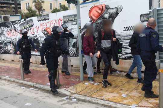 Αυθαίρετες προσαγωγές φοιτητών στον σωρό όλη μέρα στην Αθήνα