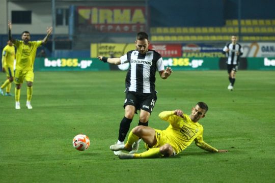 Μόνος τρίτος ο ΠΑΟΚ μετά το τρίποντο στο Αγρίνιο