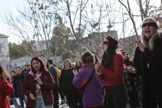 Δυναμική διαμαρτυρία ενόψει της απόφασης στη δίκη τράφικινγκ της Ηλιούπολης