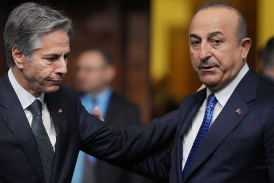Γκρίνια Τσαβούσογλου μετά τη συνάντηση με τον Μπλίνκεν