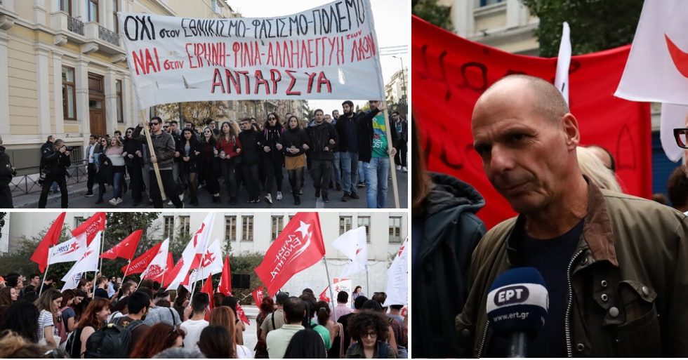 Προεκλογικές επαφές μεταξύ ΜέΡΑ25, ΑΝΤΑΡΣΥΑ και ΛΑ.Ε.