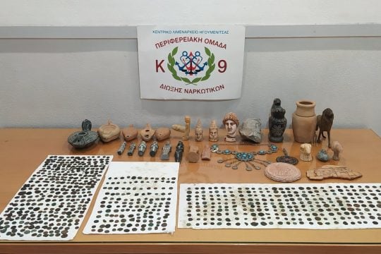 Δύο συλλήψεις για αρχαιοκαπηλία στην Ηγουμενίτσα