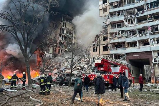 Ρωσική καταιγίδα πυραυλικών επιθέσεων