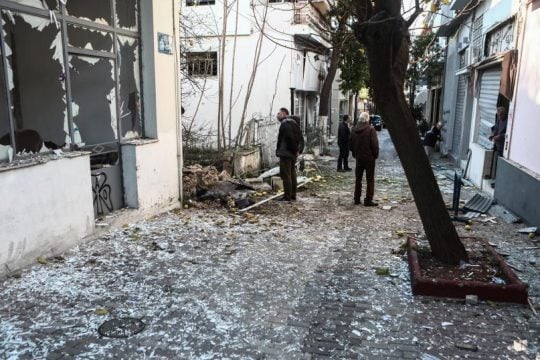 Ισχυρή έκρηξη σε σύνδεσμο του ΠΑΟ με μεγάλες ζημιές στο Μαρούσι