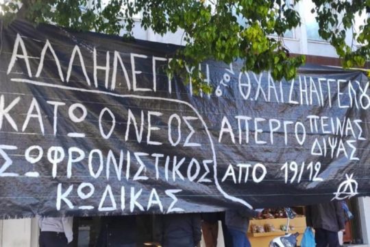 Συγκεντρώσεις αλληλεγγύης για «Terra Incognita» και Θάνο Χατζηαγγέλου