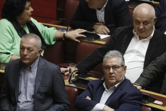 «Δεδομένη» για το ΚΚΕ η μομφή προς την κυβέρνηση της Ν.Δ.