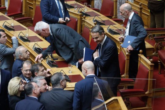 Πλήρης κάλυψη στο σκάνδαλο των υποκλοπών από την Κ.Ο. της Ν.Δ.