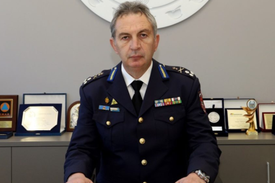Ο αντιστράτηγος Γ. Πουρναράς νέος αρχηγός της Πυροσβεστικής