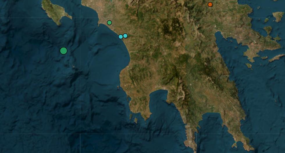 Σεισμός 3,6 Ρίχτερ στο Ιόνιο και 3,7 στη Βοιωτία