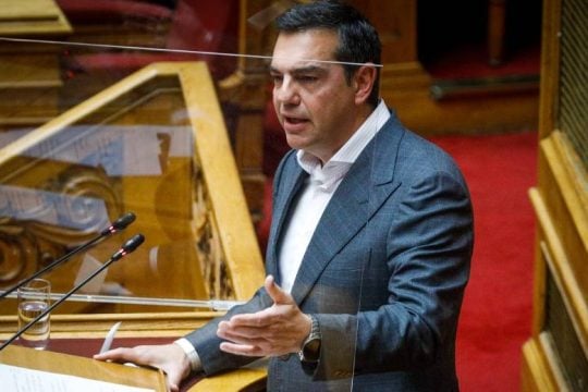 Πρόταση δυσπιστίας κατά της κυβέρνησης κατέθεσε ο Αλ. Τσίπρας