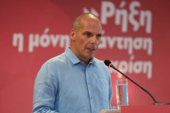 «Δεν αρκεί να φύγει ο κ. Μητσοτάκης, πρέπει να υπάρξει πάταξη της ολιγαρχικής παρακρατικής εξουσίας»