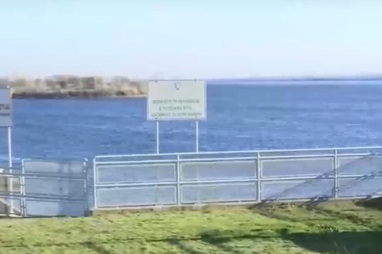 Ένα μωρό στο ποτάμι