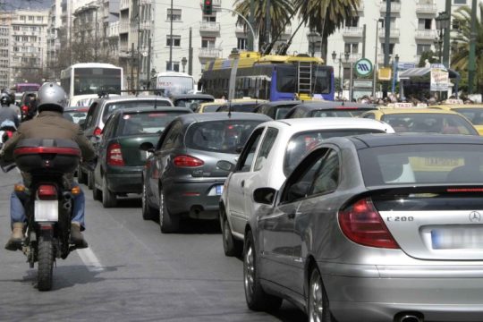 Λήξη προθεσμίας για τα τέλη κυκλοφορίας