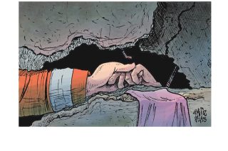 Σκίτσο της Εφ.Συν. [Β. Παπαβασιλείου 09.02.2023]
