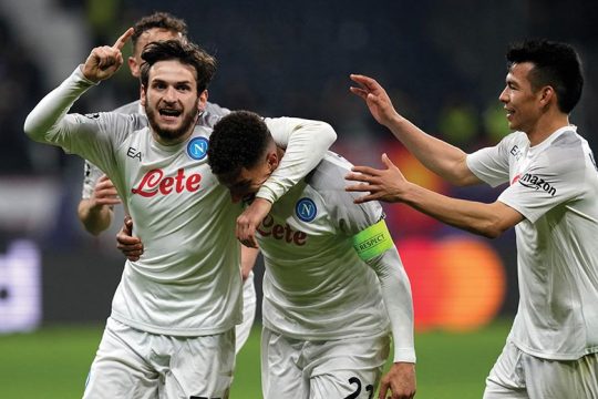 Ασταμάτητη η Νάπολι, 2-0 στη Φρανκφούρτη