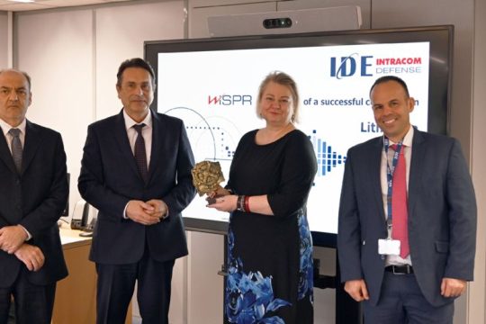 H INTRACOM DEFENSE υποδέχεται την Πρέσβη της Λιθουανίας